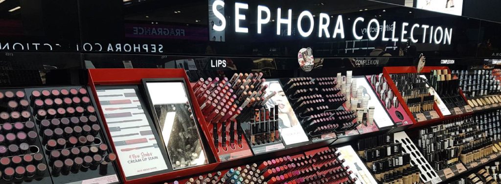 Sephora ร้านขาย ผลิตภัณฑ์สำหรับผู้หญิง